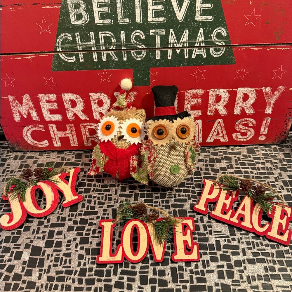 Woodland Christmas Ornaments